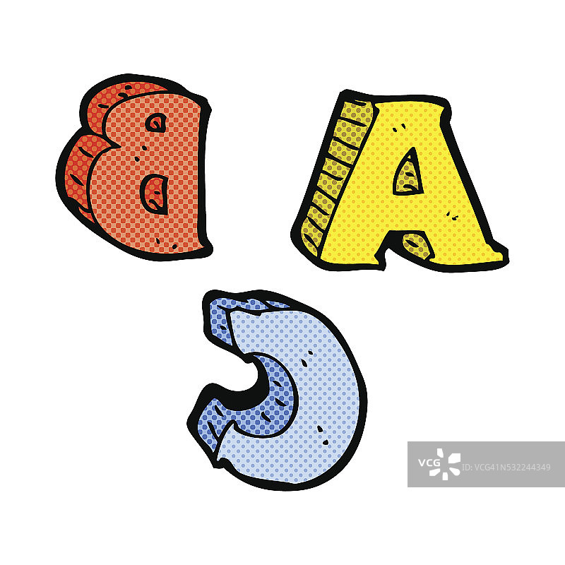 ABC字母图片素材
