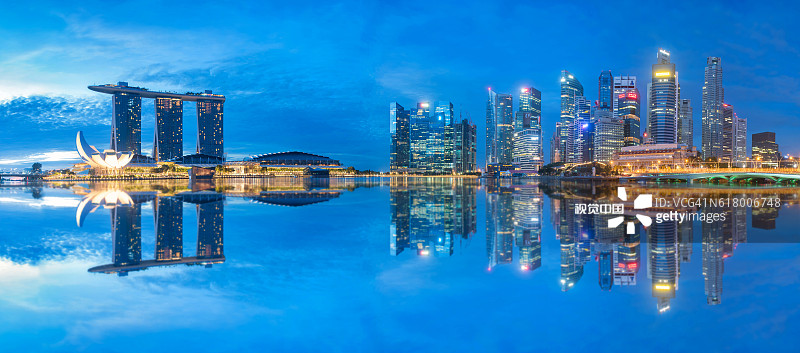 新加坡滨海湾,图片素材