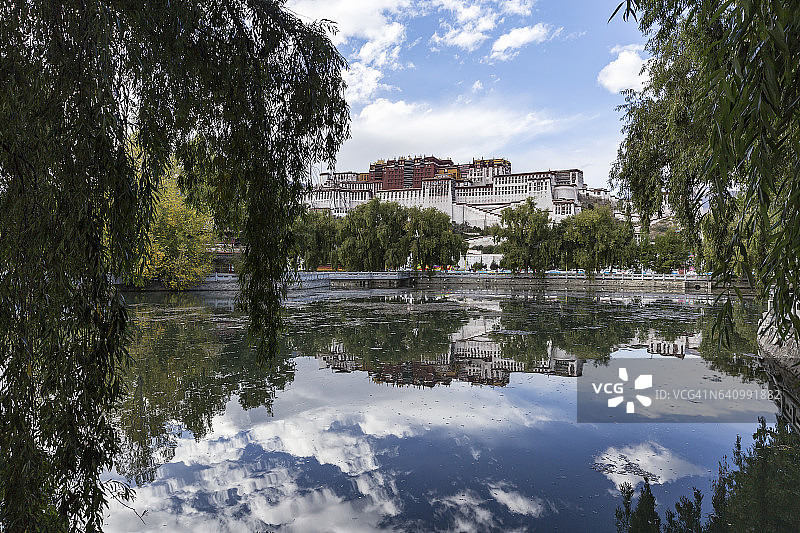 布达拉宫，拉萨，西藏，中国图片素材