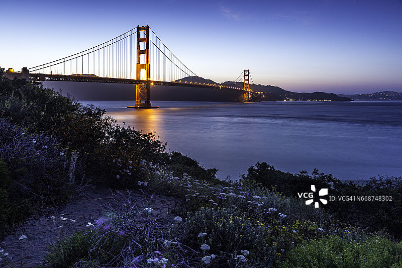 金门大桥，美国旧金山图片素材