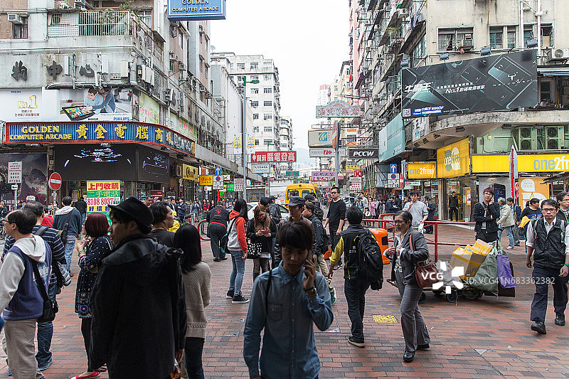 在中国香港的日常生活图片素材
