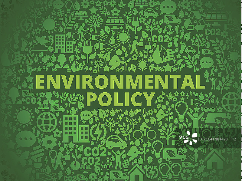 环境政策环境保护矢量图标模式图片素材