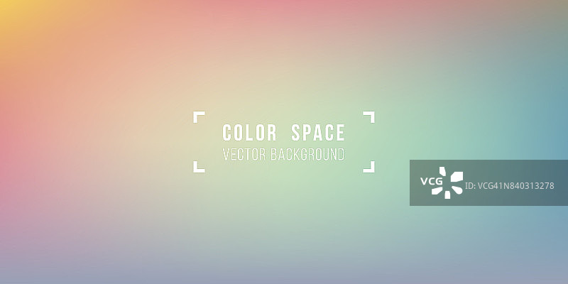彩虹软色彩空间散焦平滑梯度背景图片素材