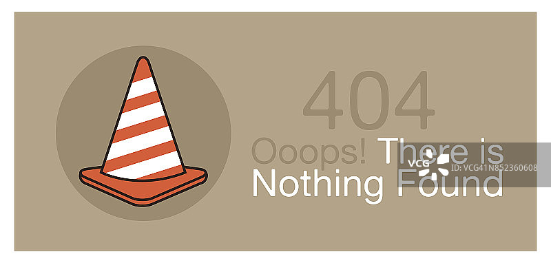 错误404的横幅图片素材