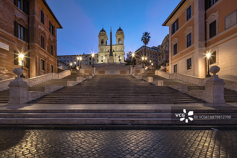 西班牙台阶，罗马，意大利，欧洲图片素材