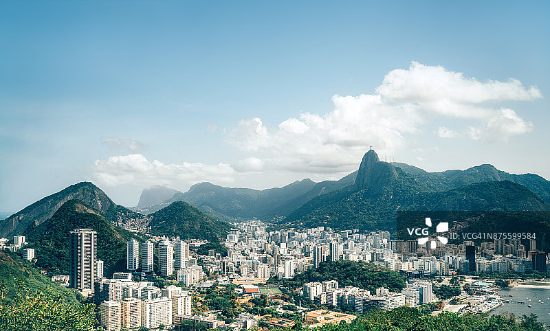 巴西里约热内卢里约热内卢全景图片素材