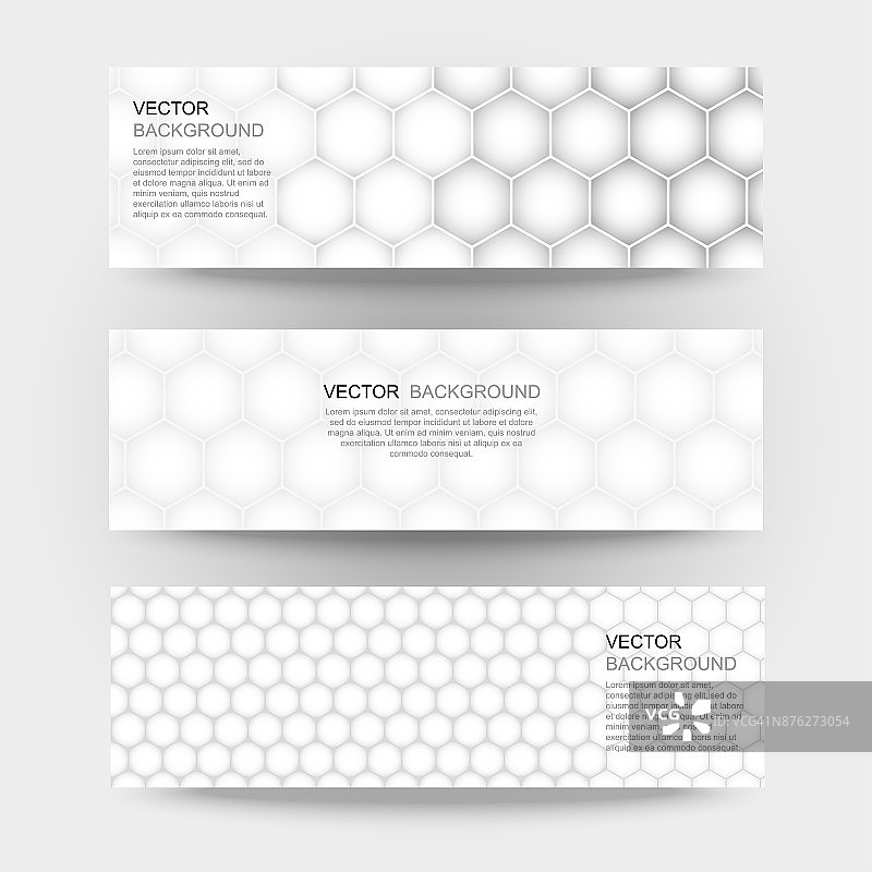 白色抽象矢量背景。可用于封面或书籍设计，网站背景，广告横幅。图片素材