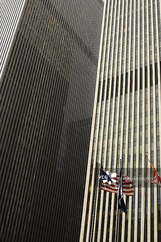 摩天大楼特写，纽约市，美国纽约图片素材