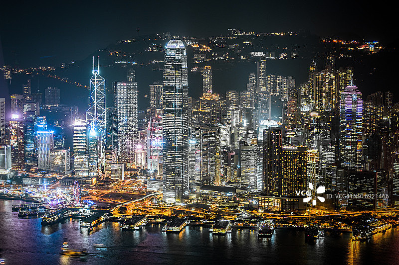 香港岛图片素材