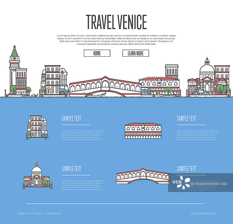 威尼斯旅游度假指南图片素材