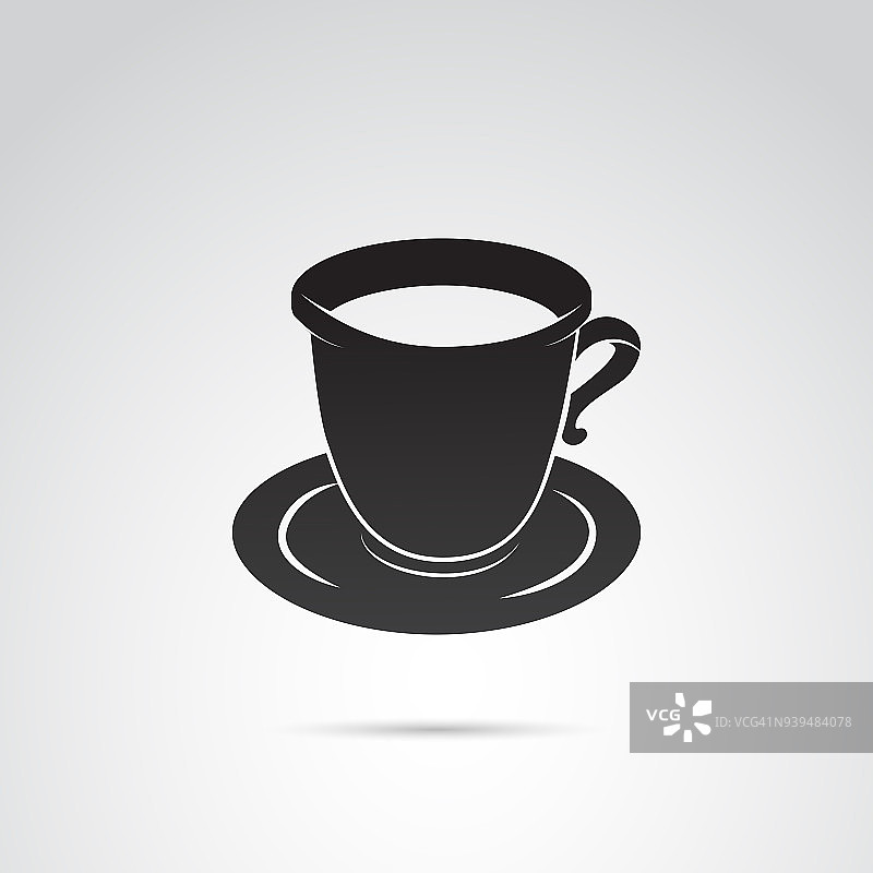 热巧克力，咖啡，茶向量杯。图片素材