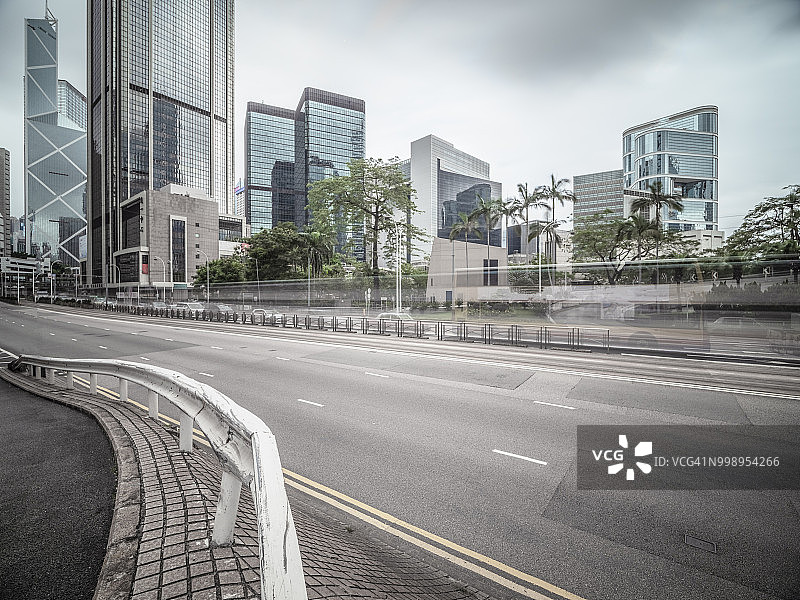 城市道路、香港图片素材