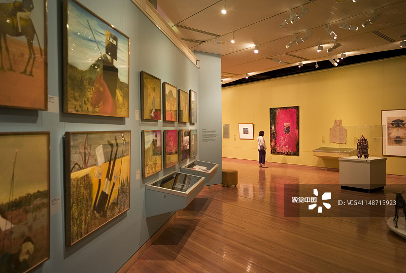 堪培拉博物馆和画廊。图片素材