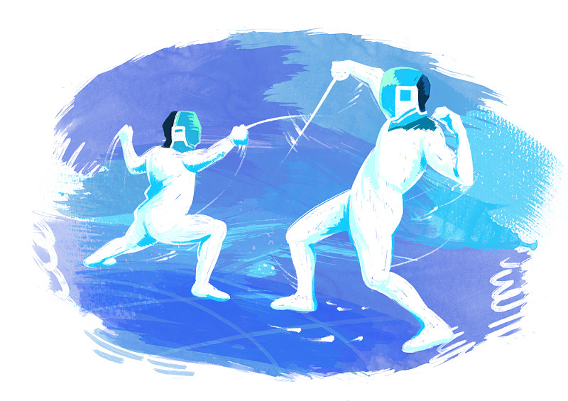 夏季奥运会游戏插图图片素材