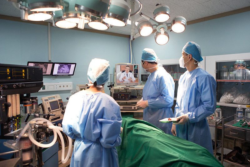 韩语，外科(医疗实践)，手术室，远程医疗图片下载