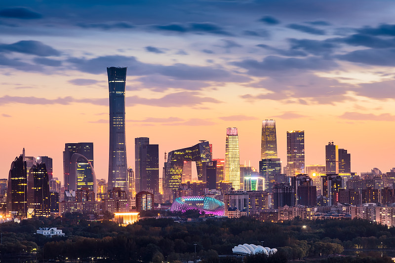 北京城市夜景图片下载