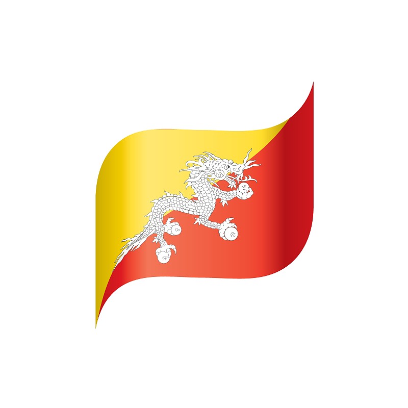 不丹国旗 龙旗图片