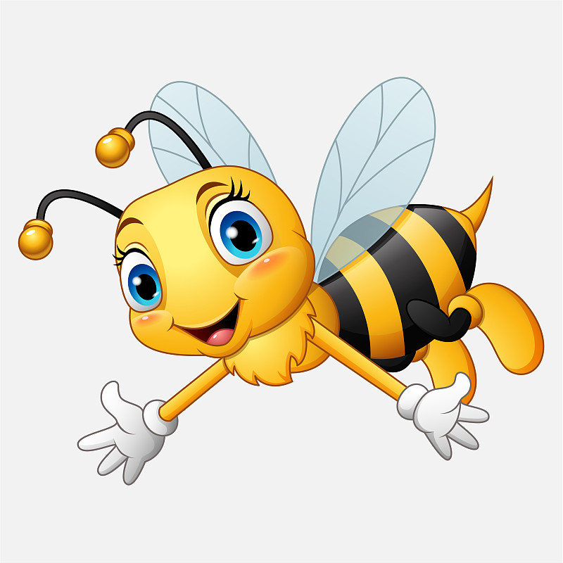 蜜蜂样子卡通图片