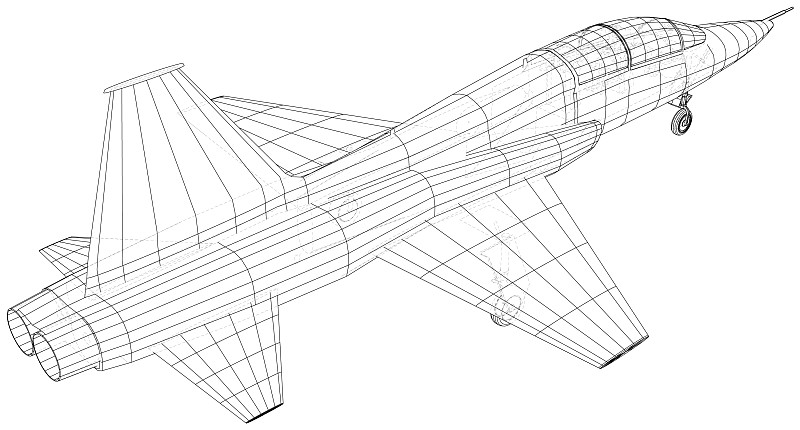 最难的飞机画法3d飞机图片