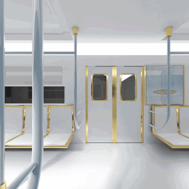 3D地铁车厢动画图片下载
