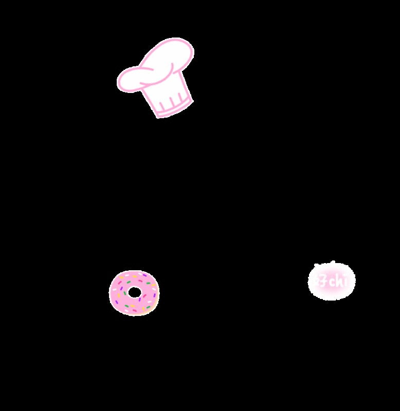 甜甜圈插画下载