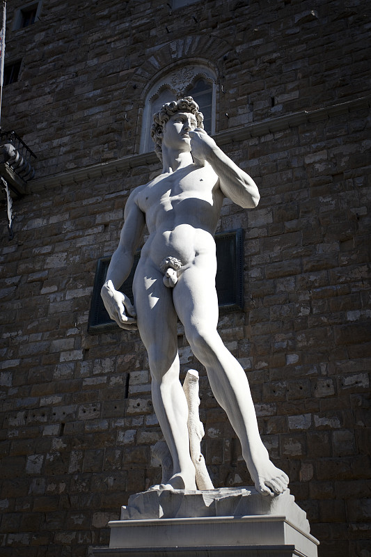米开朗基罗雕塑作品 - 大卫图片素材