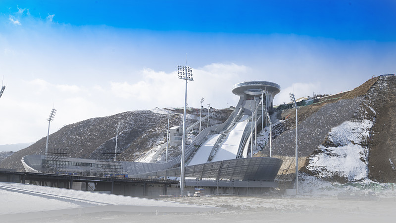 国家跳台滑雪中心--雪如意图片下载