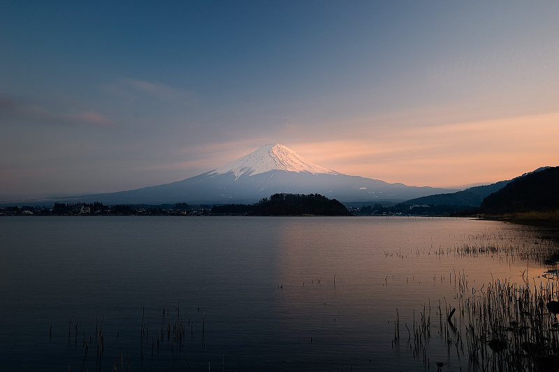 富士山日落图片下载