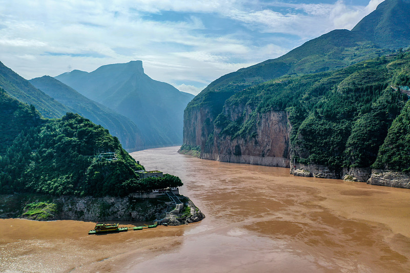 长江三峡---瞿塘峡图片素材