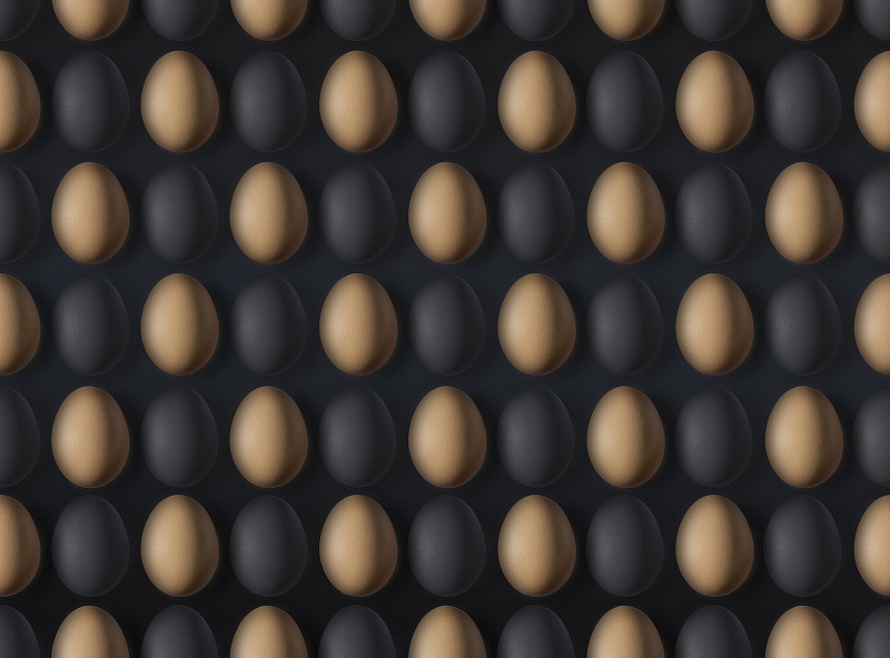 暗调鸡蛋排列图片下载