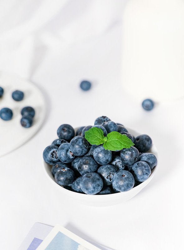 食物静物蓝莓美食摄影图片下载
