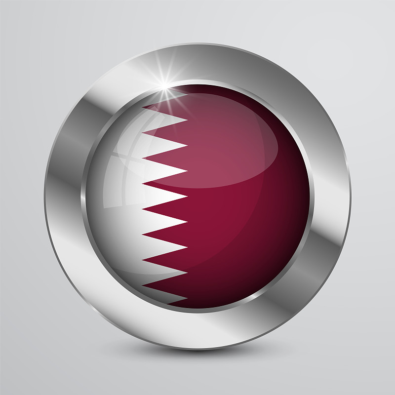 Eps10爱国背景，卡塔尔国旗的颜色图片下载