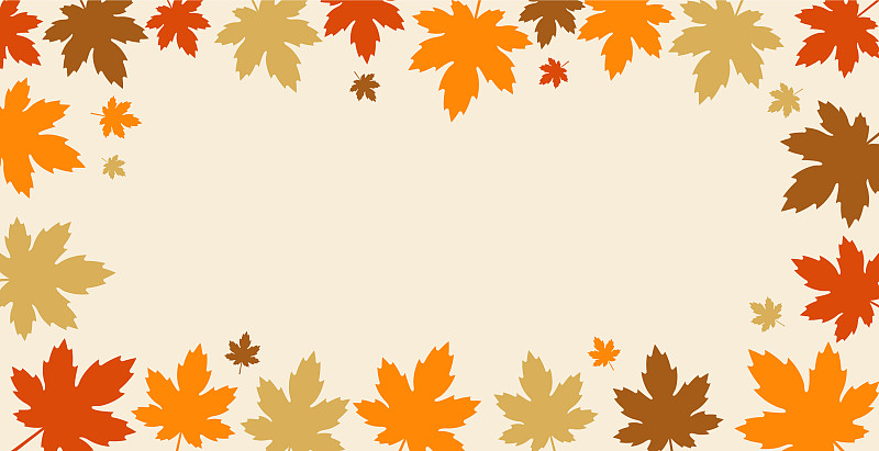 秋天的背景是秋天的枫叶图片下载