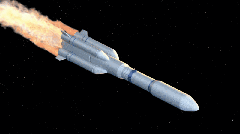 太空飞船火箭3D渲染图片下载