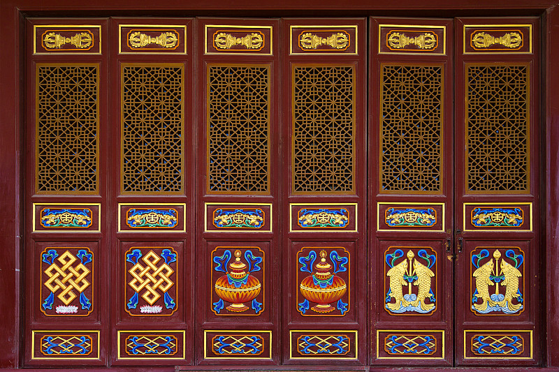 中国古典木门图片下载
