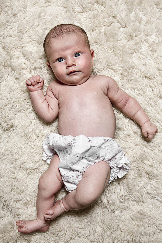 新生儿(1-6个月)肖像图片下载