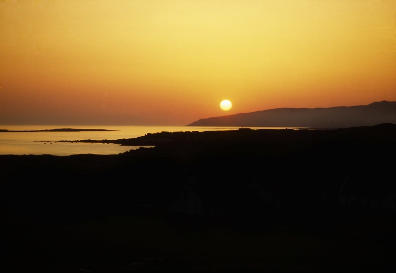 海岸日落，Magahrea，多尼戈尔县，爱尔兰图片下载