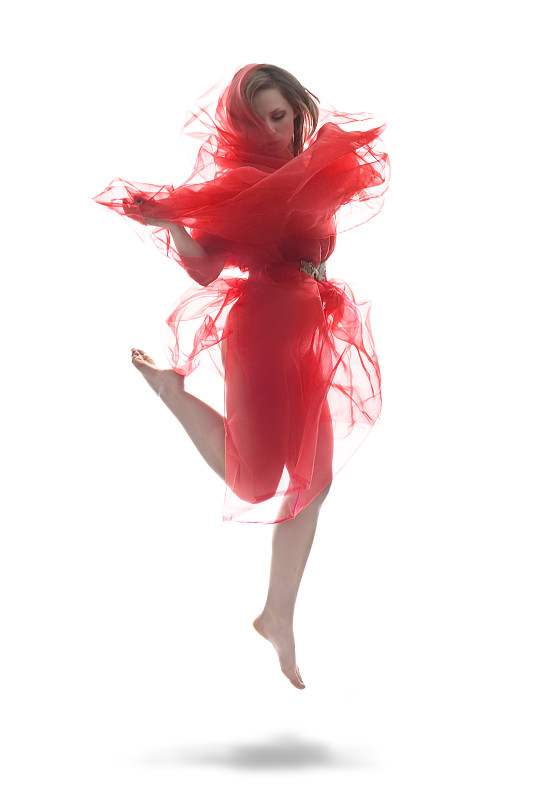 浮动的芭蕾舞演员图片下载