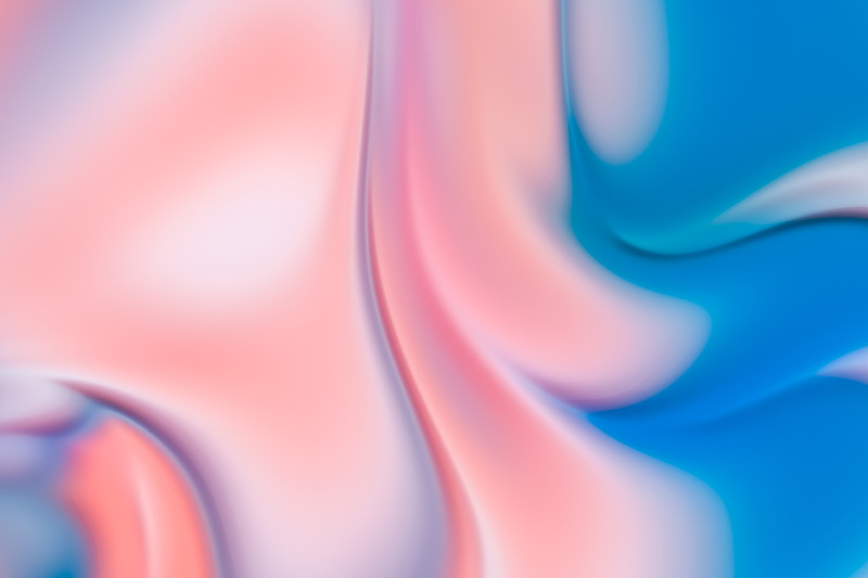 蓝粉波流动动态背景图片素材