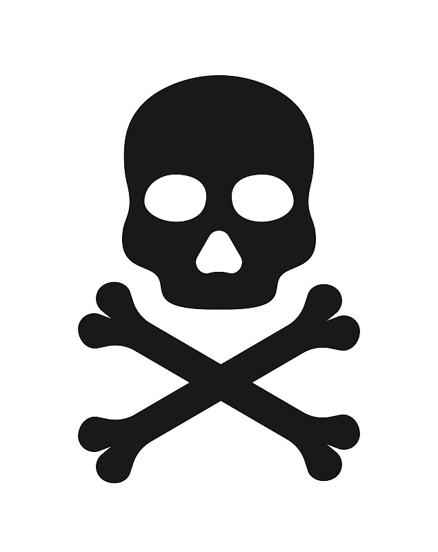 海盗死亡标志图片