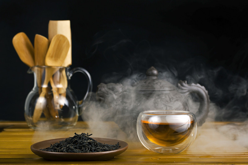 熏红茶正山小种砂茶壶图片下载