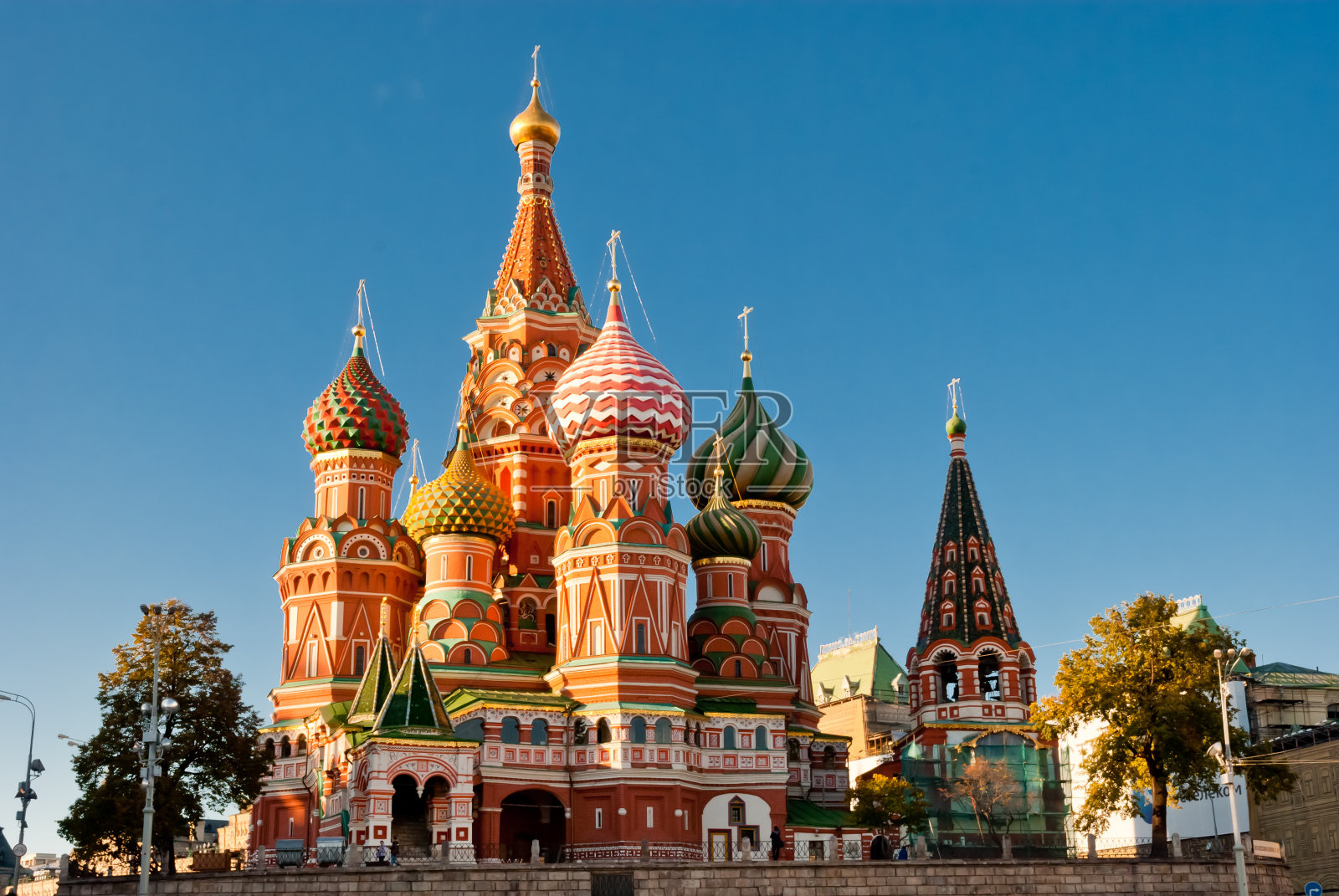 圣巴西尔大教堂，红场，莫斯科照片摄影图片