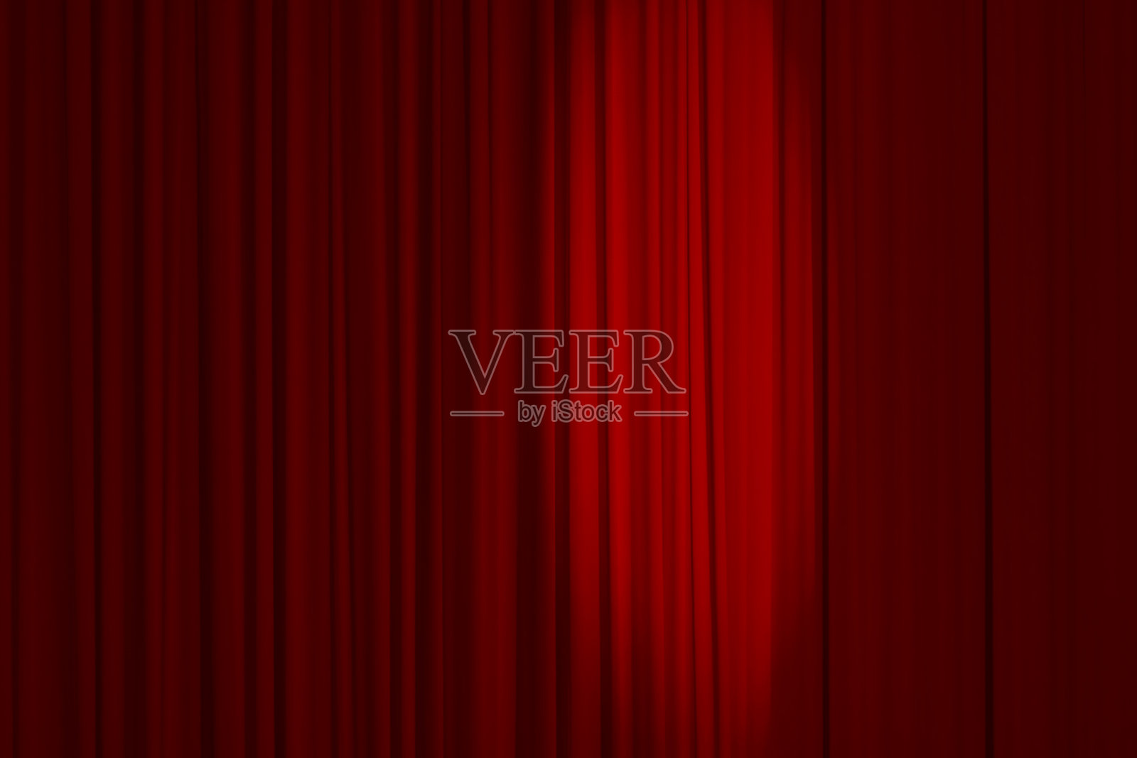在电影院或剧院的红色窗帘照片摄影图片