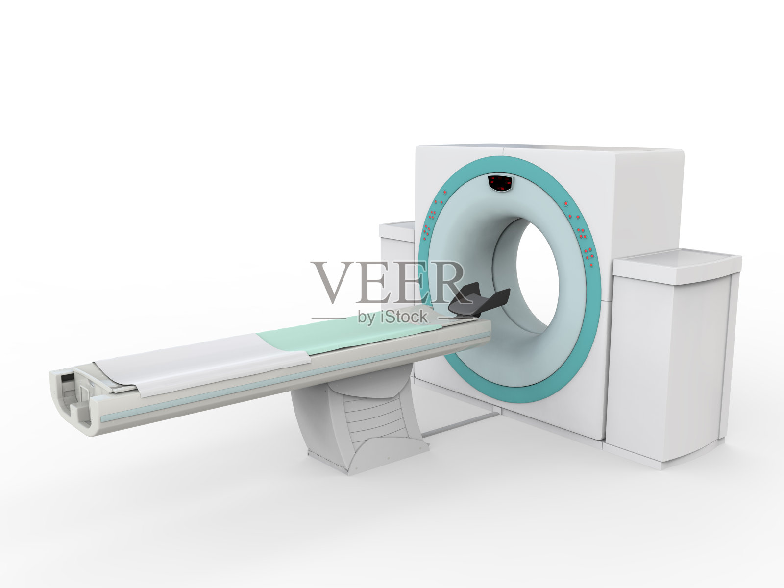 CT扫描仪断层扫描插画图片素材