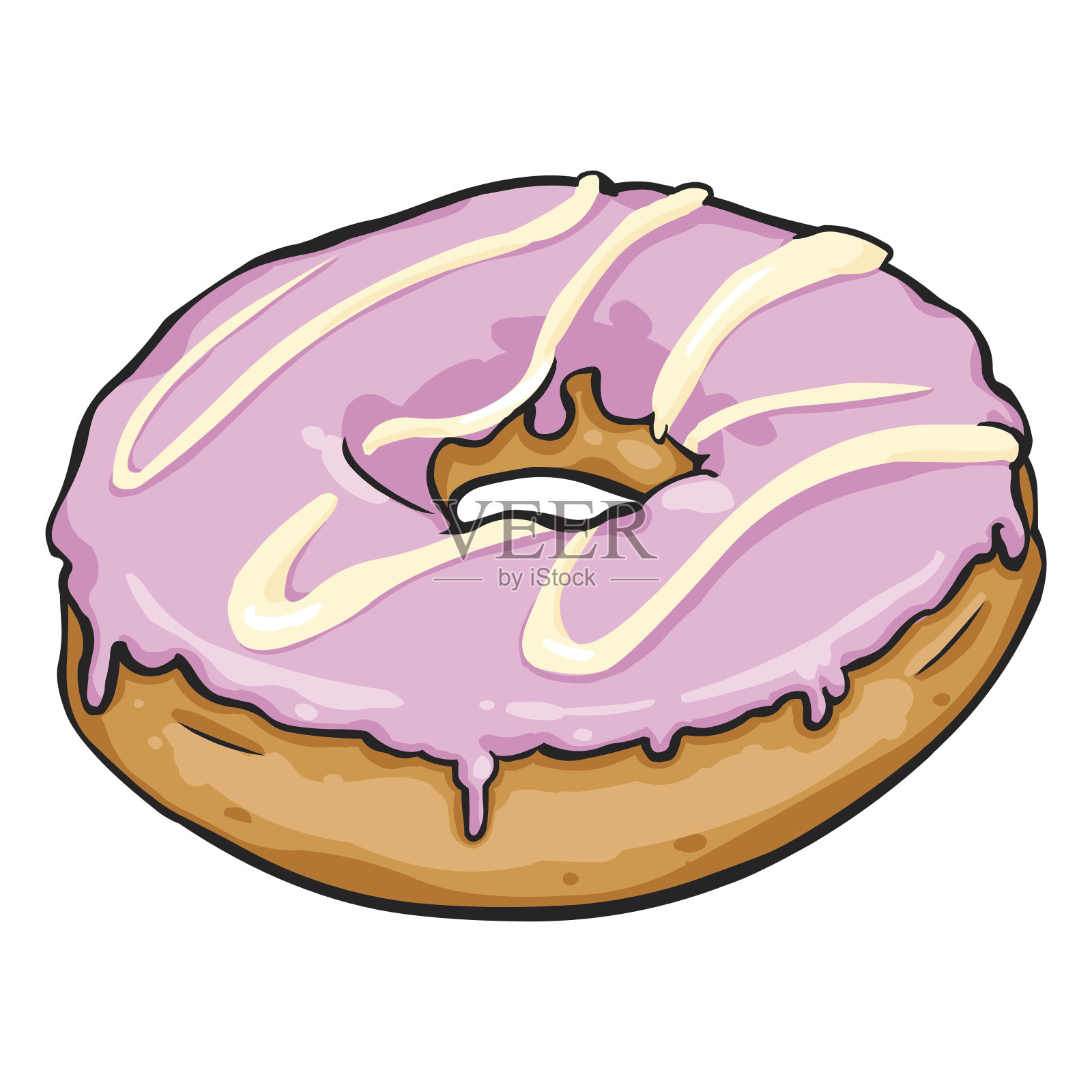 甜甜圈🍩|插画|儿童插画|一只圆圆圆喵 - 原创作品 - 站酷 (ZCOOL)