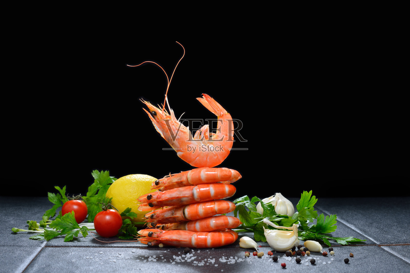 煮熟的虾,虾照片摄影图片