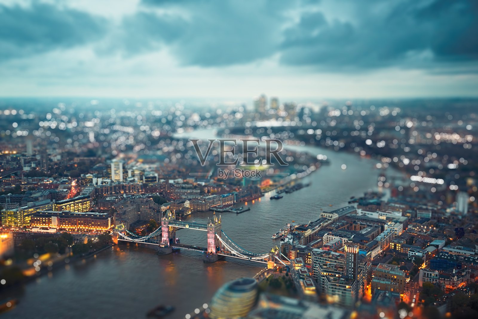 伦敦的天际线照片摄影图片