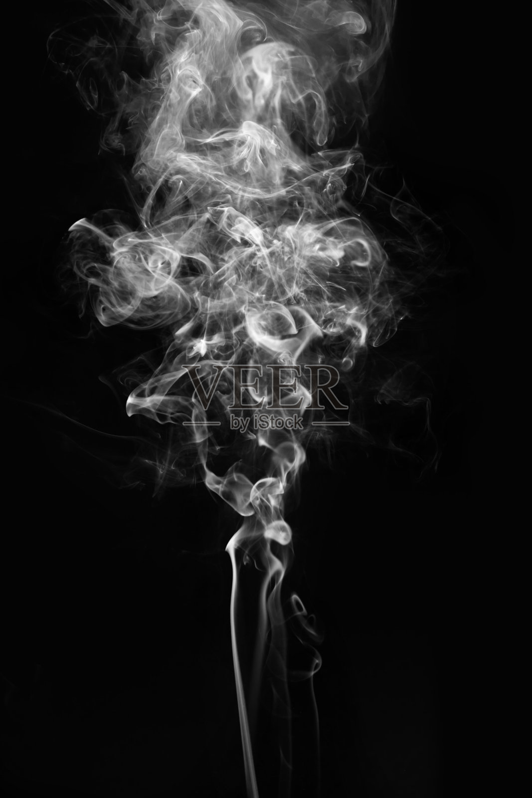 抽象的背景。运动的烟。照片摄影图片