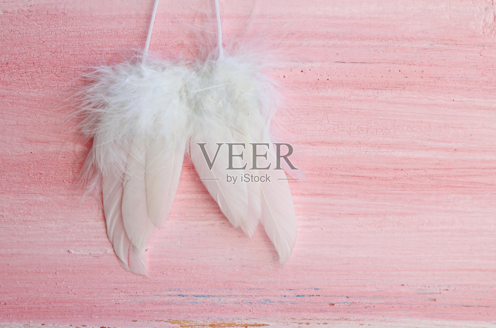 粉红天使的翅膀照片摄影图片