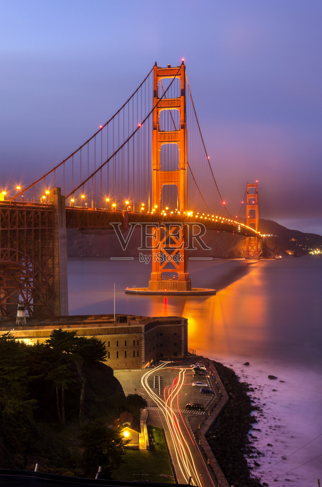 金门大桥，旧金山，加利福尼亚照片摄影图片